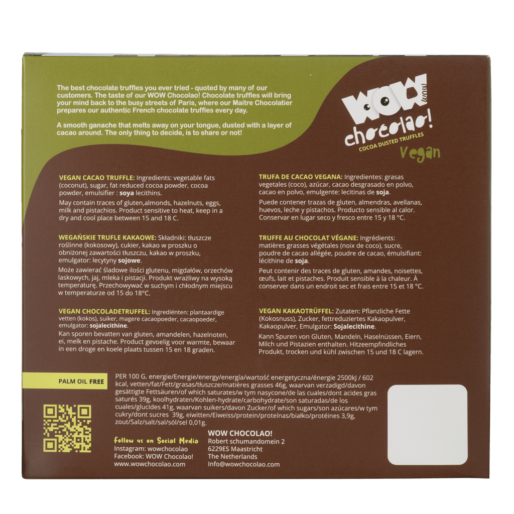 Vegan Chocolate Truffles XL Box 250g | Dairy-Free Luxury Chocolate-1