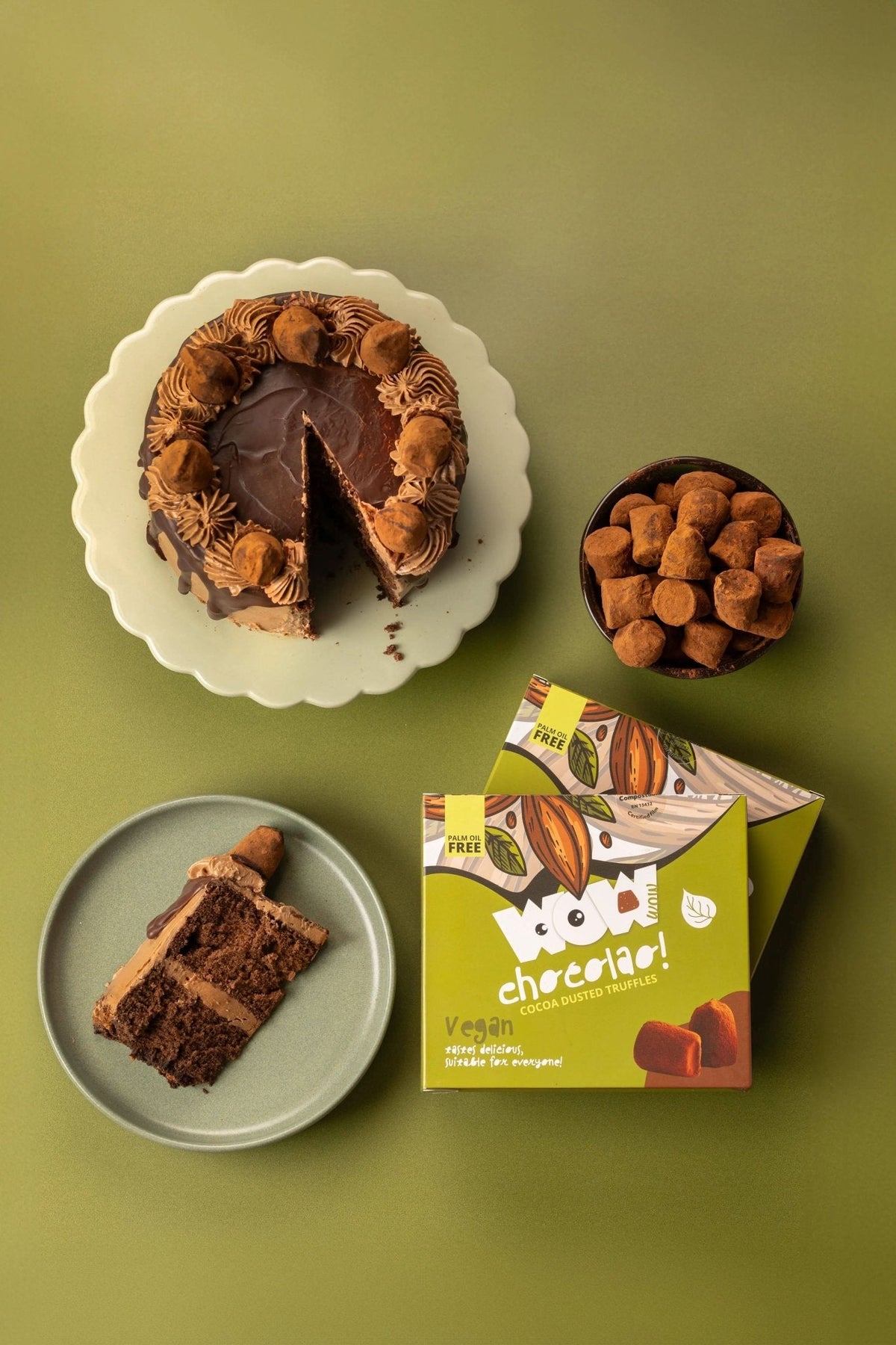 Vegan Chocolate Truffles XL Box 250g | Dairy-Free Luxury Chocolate-4