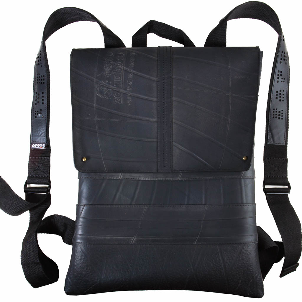 Ando Slimline Inner Tube Vegan Backpack-0