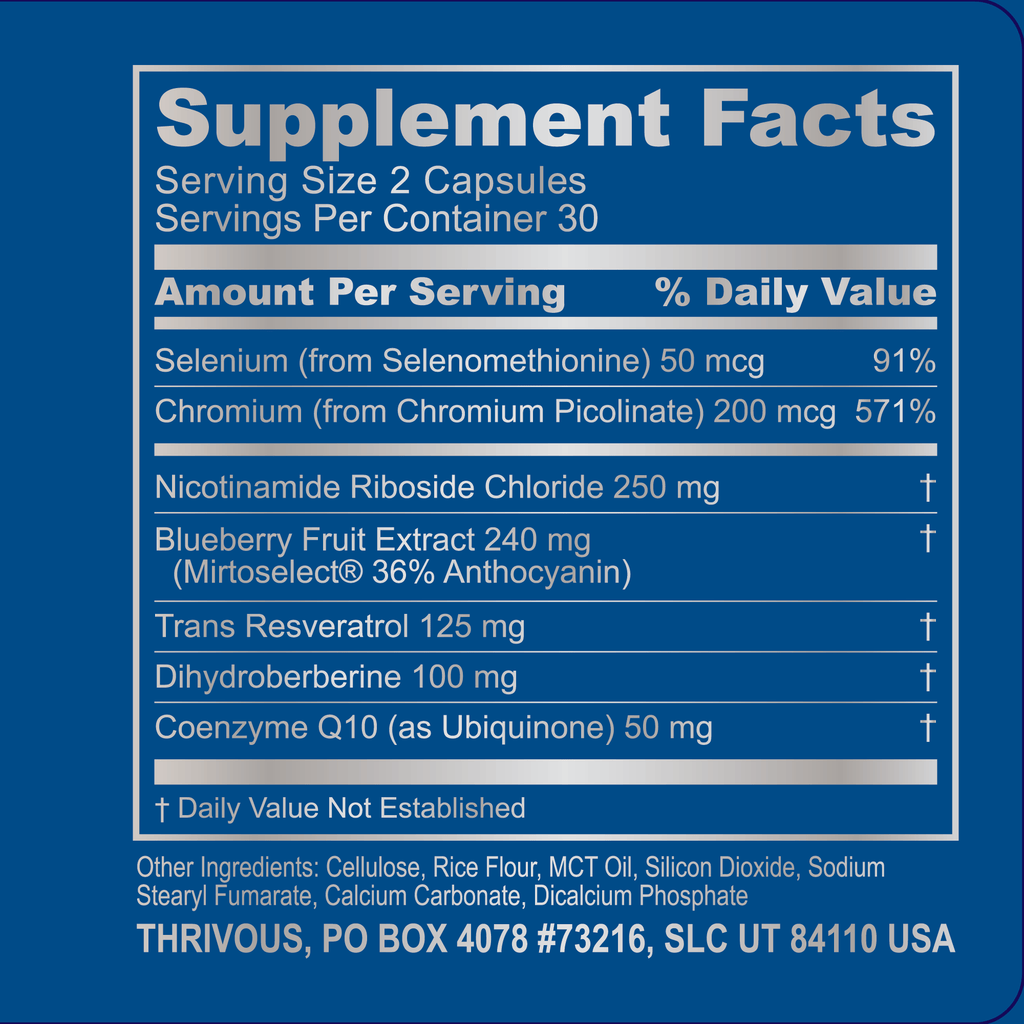 Geroprotector Stack healthy aging supplement bottle with 180 capsules for daily heart and joint support — view 5
