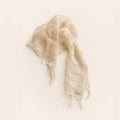 Warm Beige Mulberry Silk Scarf-0