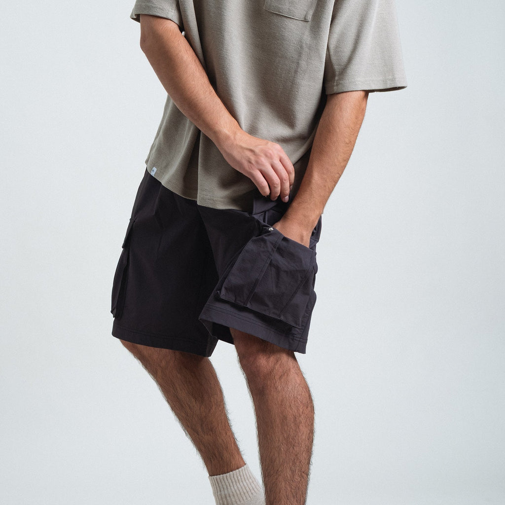 M65 Cargo Shorts / Nylon - Charcoal-3