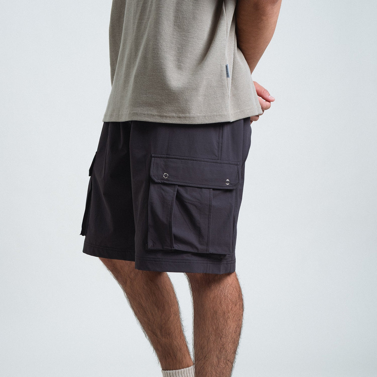 M65 Cargo Shorts / Nylon - Charcoal-4