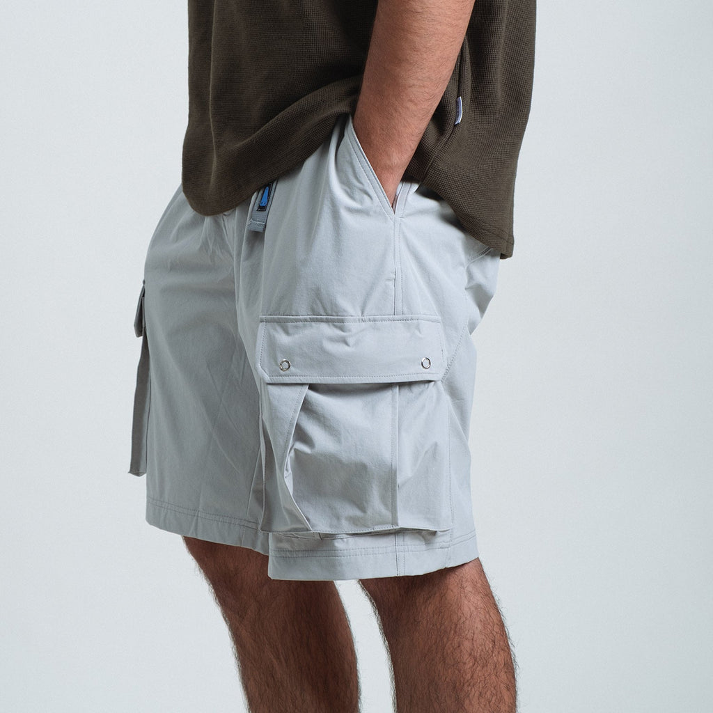 M65 Cargo Shorts / Nylon - Pale Grey-1