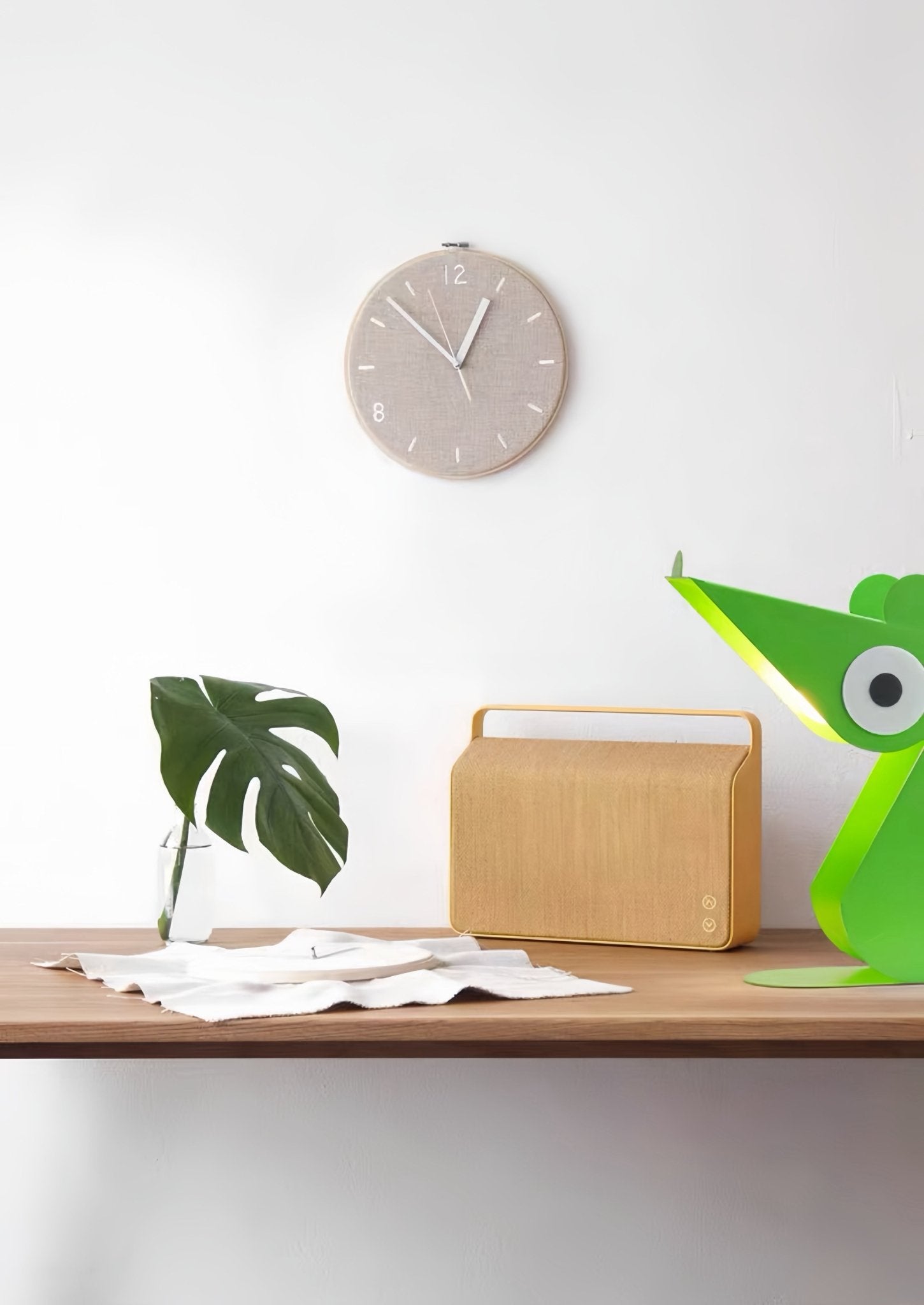 Whimsical Memphis mouse table lamp crafted from vibrant metal for study desks and bedside illumination — view 4