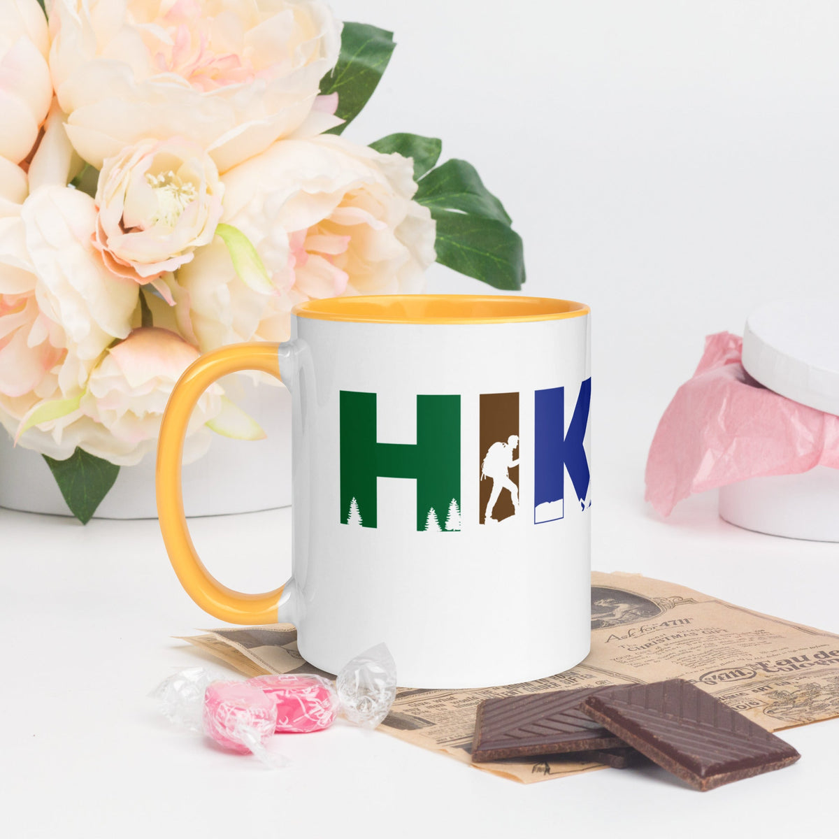 Hiking Alpine Mug with Color Inside-15