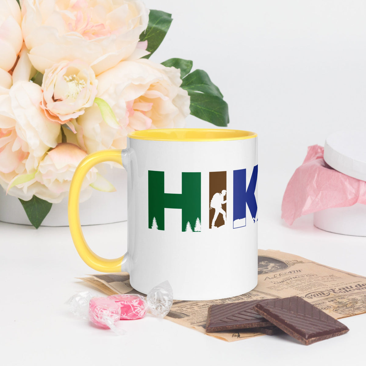 Hiking Alpine Mug with Color Inside-0