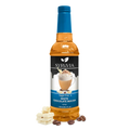 Sugar-free white chocolate mocha coffee syrup bottle by Syruvia for lattes and shakes
