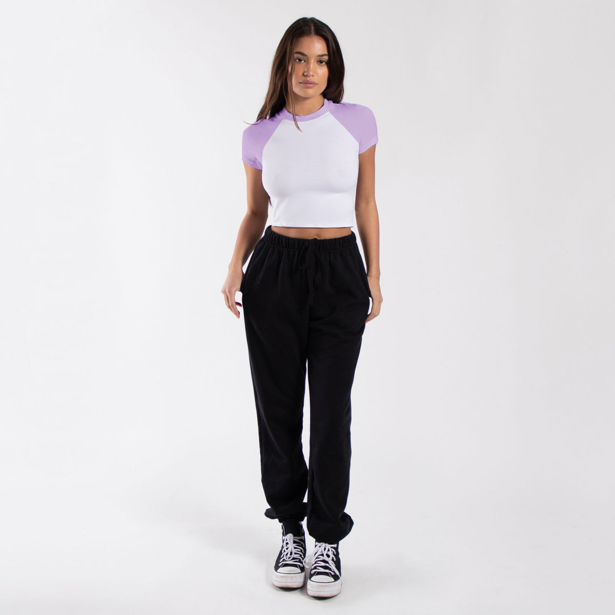 4001R - Women's Raglan Baby Tee-2