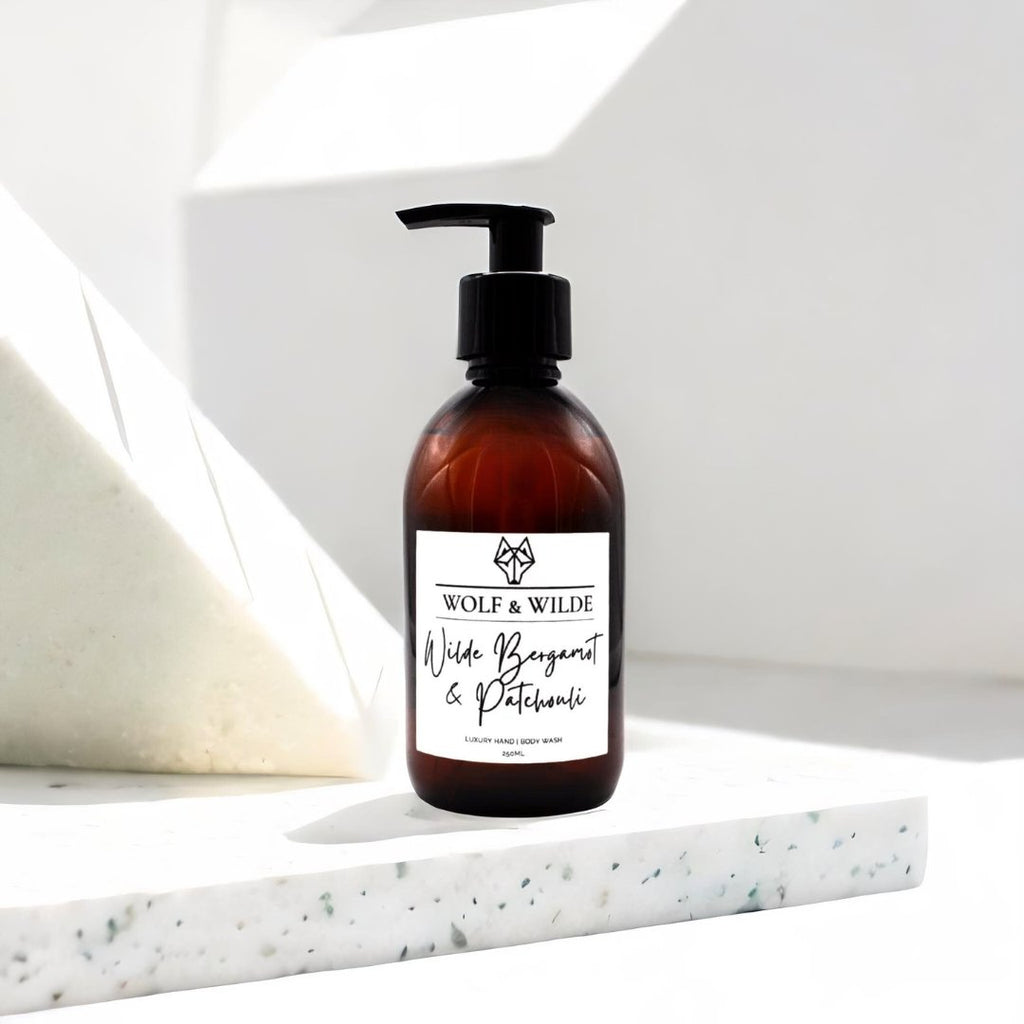 Wilde Bergamot & Patchouli Luxury 2 In 1 Liquid Soap - Hand & Body 250ML-1