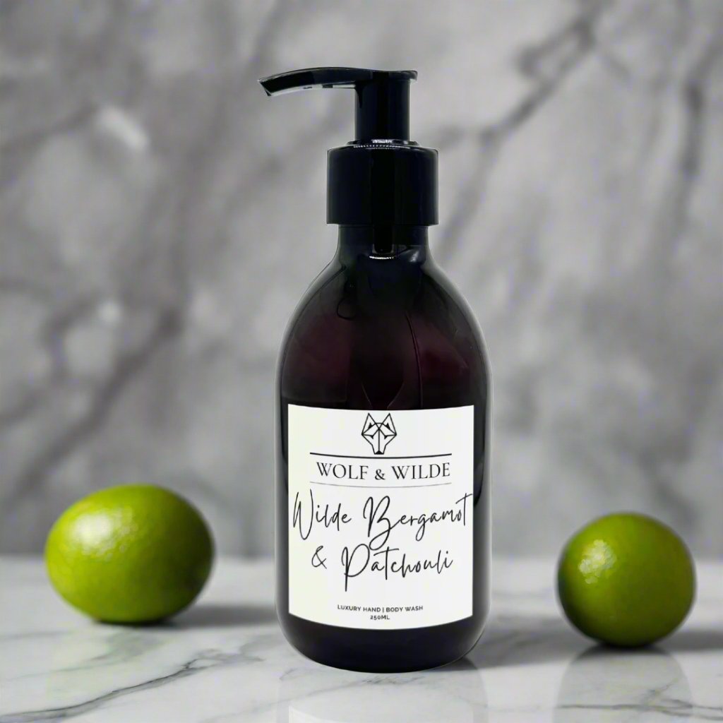 Wilde Bergamot & Patchouli Luxury 2 In 1 Liquid Soap - Hand & Body 250ML-0