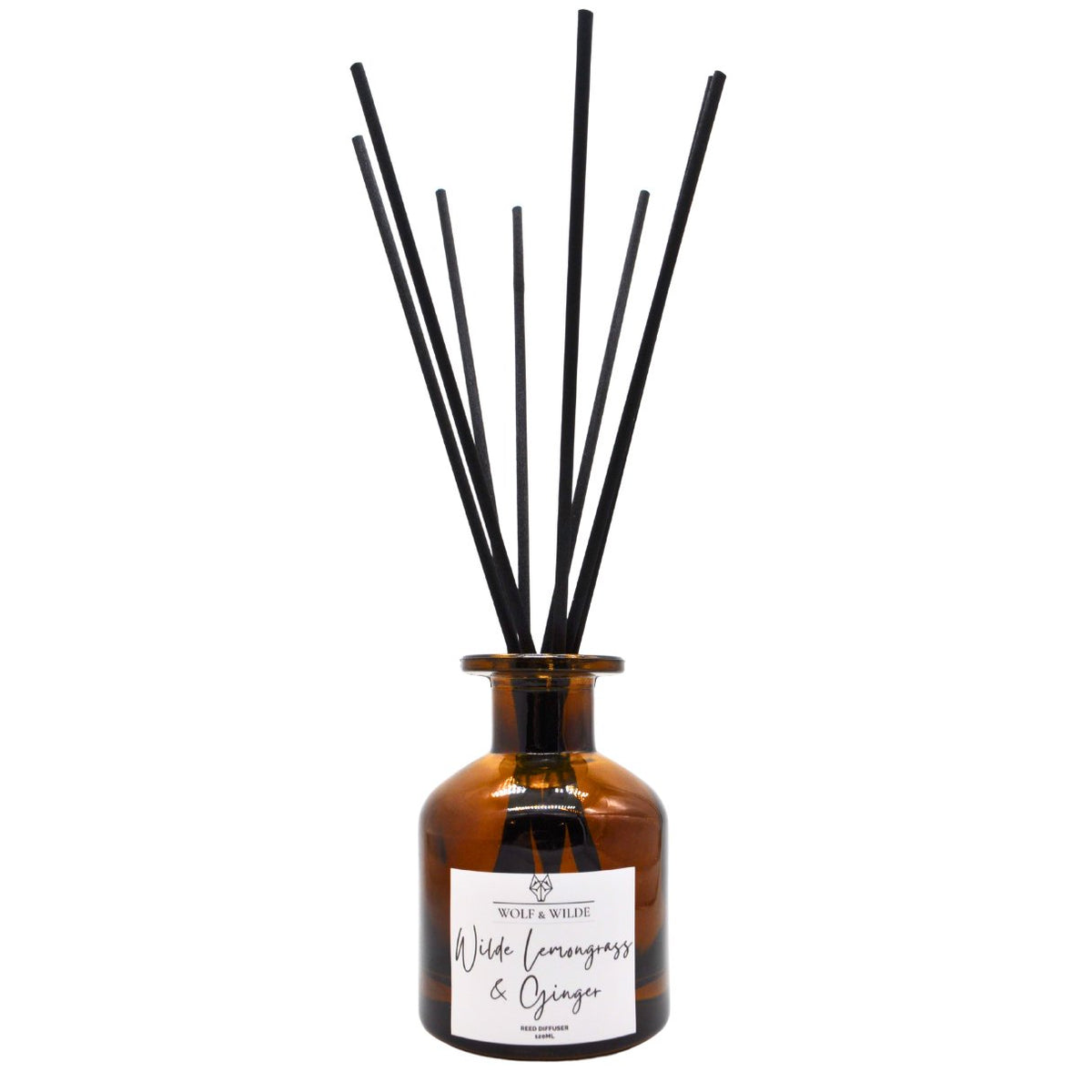 Lemongrass & Ginger 120ml Reed Diffuser With 8 Reeds-2