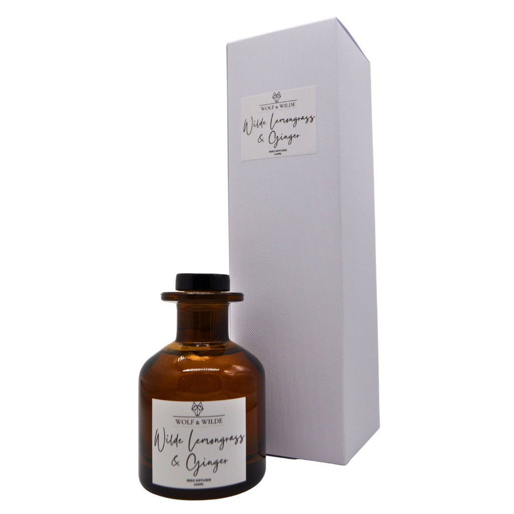 Lemongrass & Ginger 120ml Reed Diffuser With 8 Reeds-3