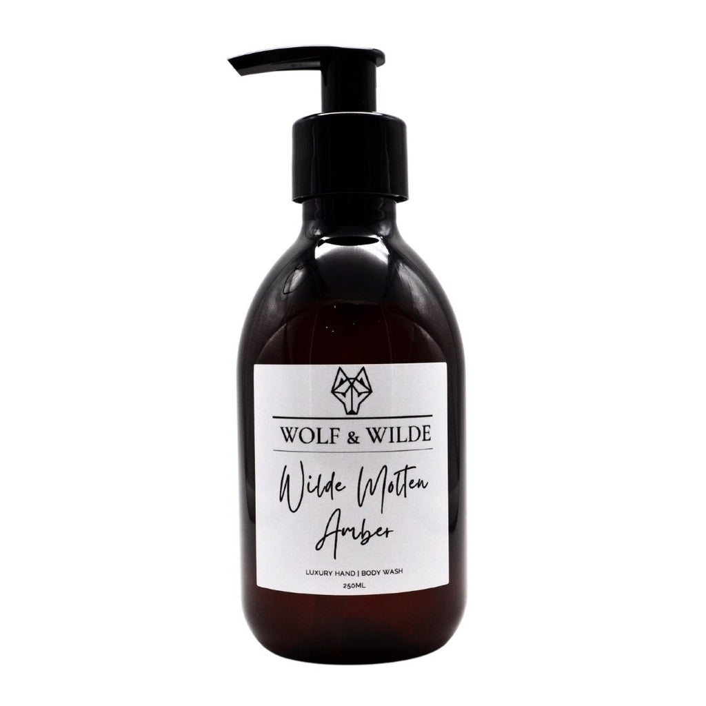 Wilde Molten Amber Luxury 2 In 1 Liquid Soap - Hand & Body 250ML-1