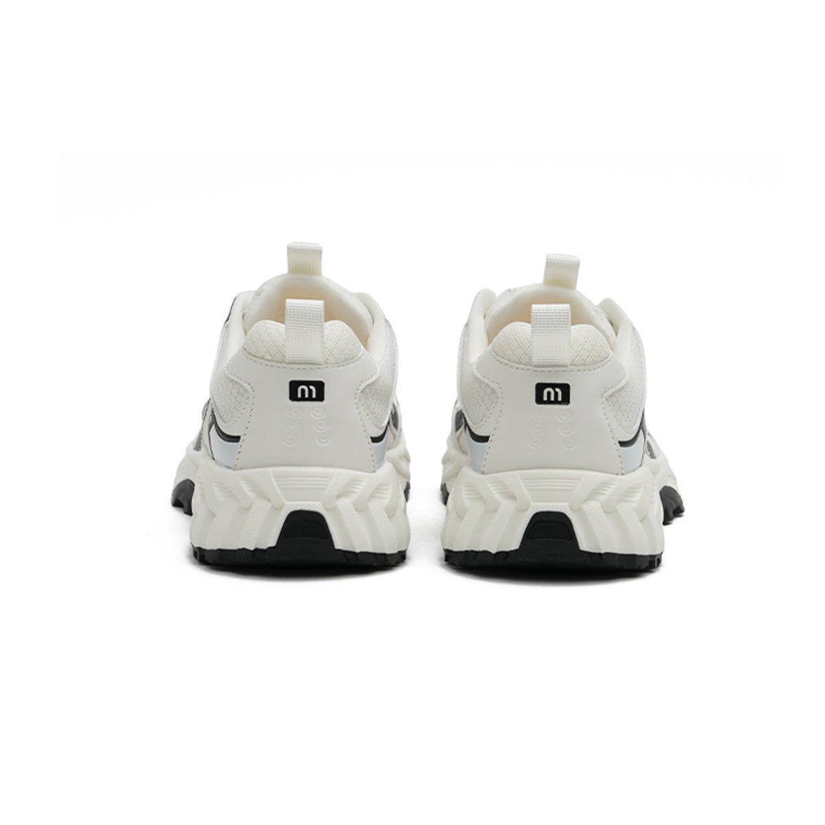 Women's chunky dad sneakers with breathable mesh upper and sculpted platform rubber sole — view 4