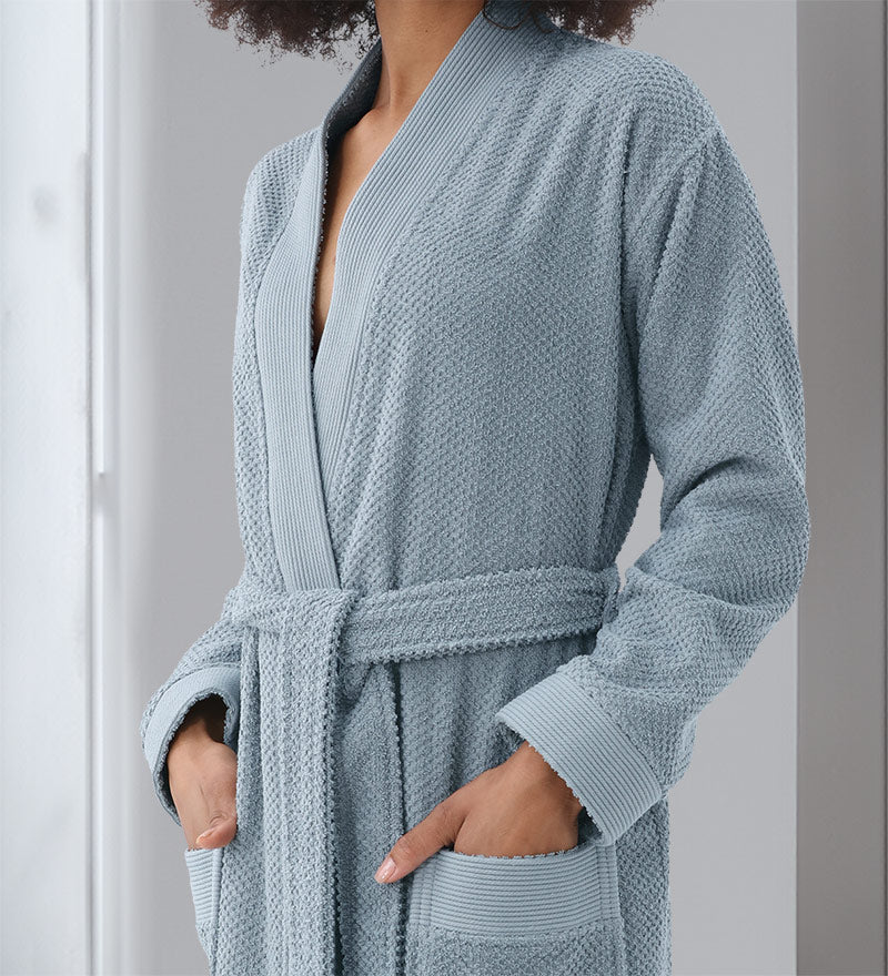 Women’s Luxury Turkish Cotton Terry Kimono Bathrobe-10