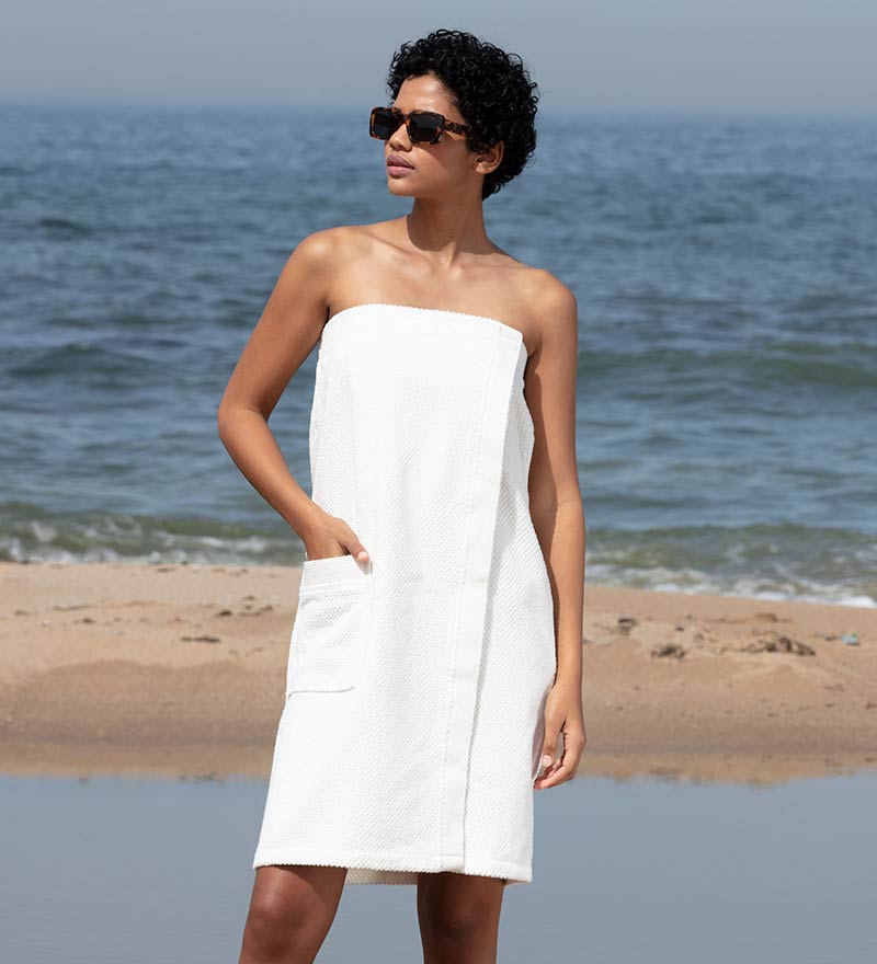 Women’s Turkish Cotton Towel Wrap-0