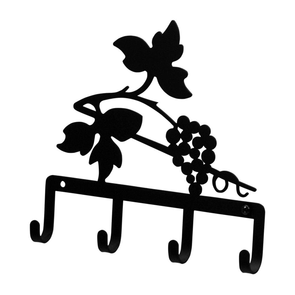 Wrought Iron Grapevine Key Holder Key Hooks