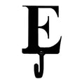 Wrought Iron Letter E Wall Hook Small