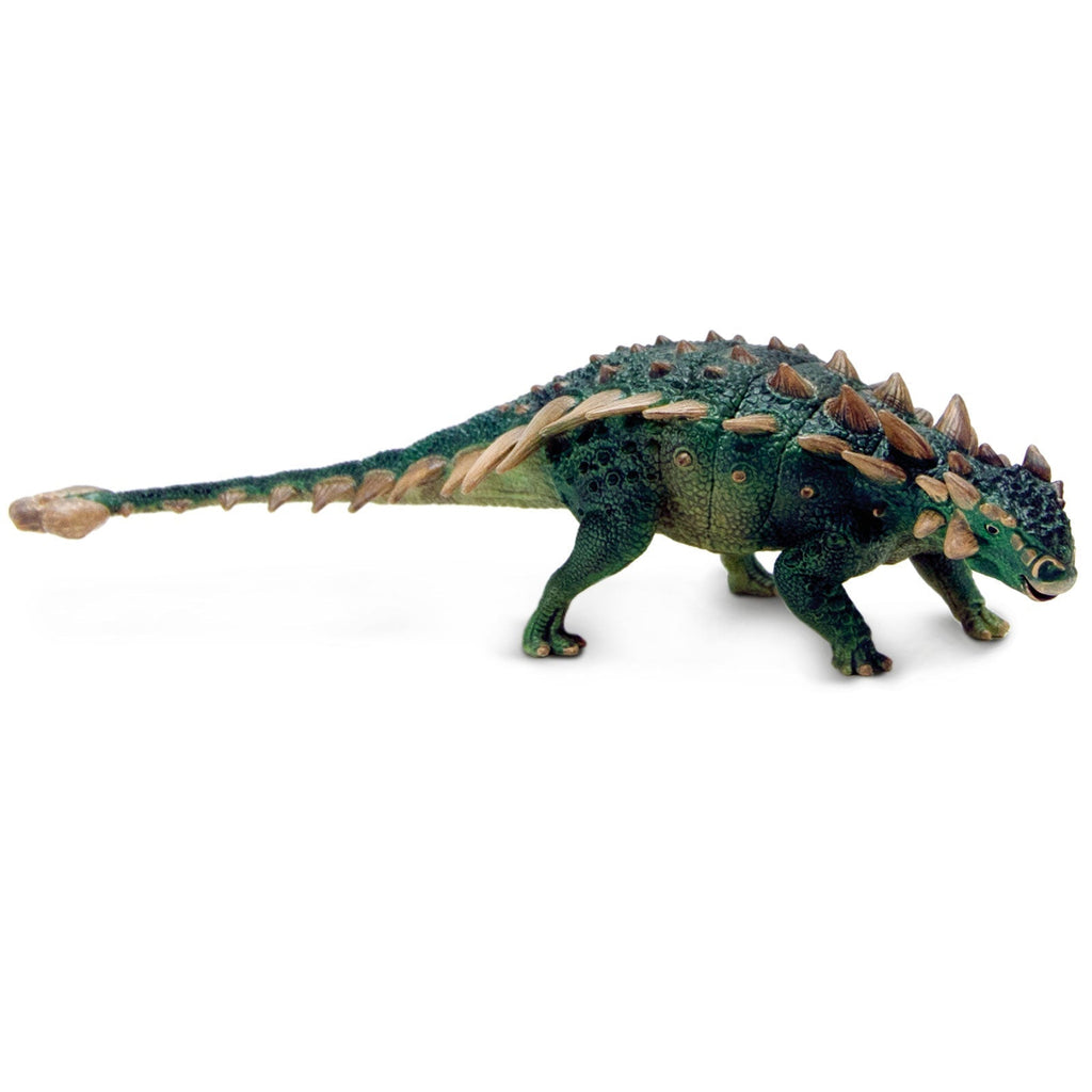 Dino Dana Zuul dinosaur toy action figure showing spikey armor and clubbed tail