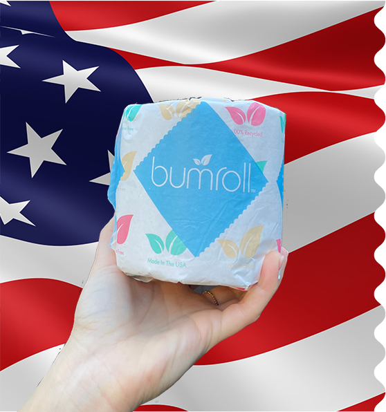 Bumroll Soft Toilet Paper, Made In The USA-1