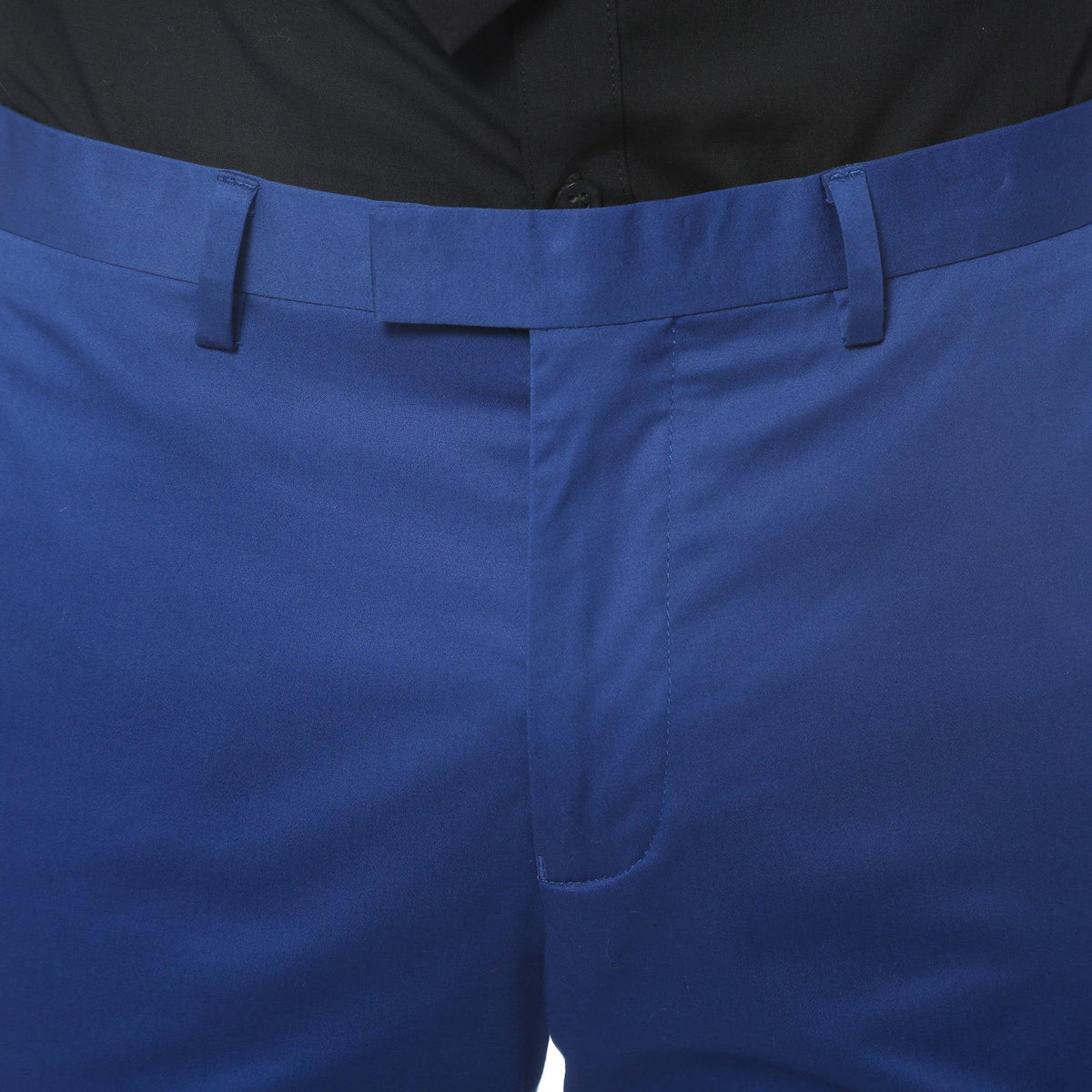 Zonettie Kilo Royal Blue Straight Leg Chino Pants-3